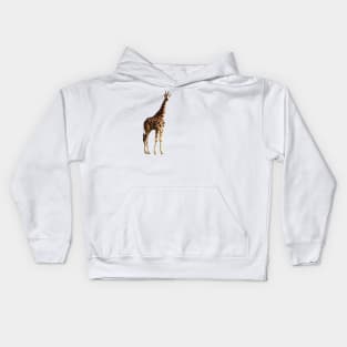 Ugandan Safari Giraffe Kids Hoodie